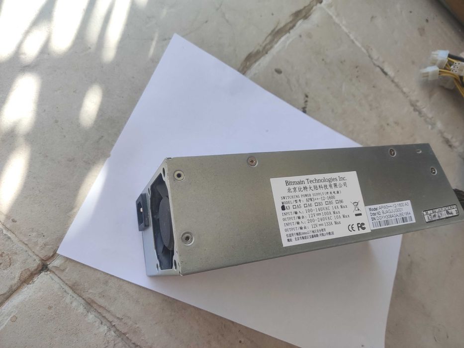 захранване Bitmain APW++-12-1600 A3
