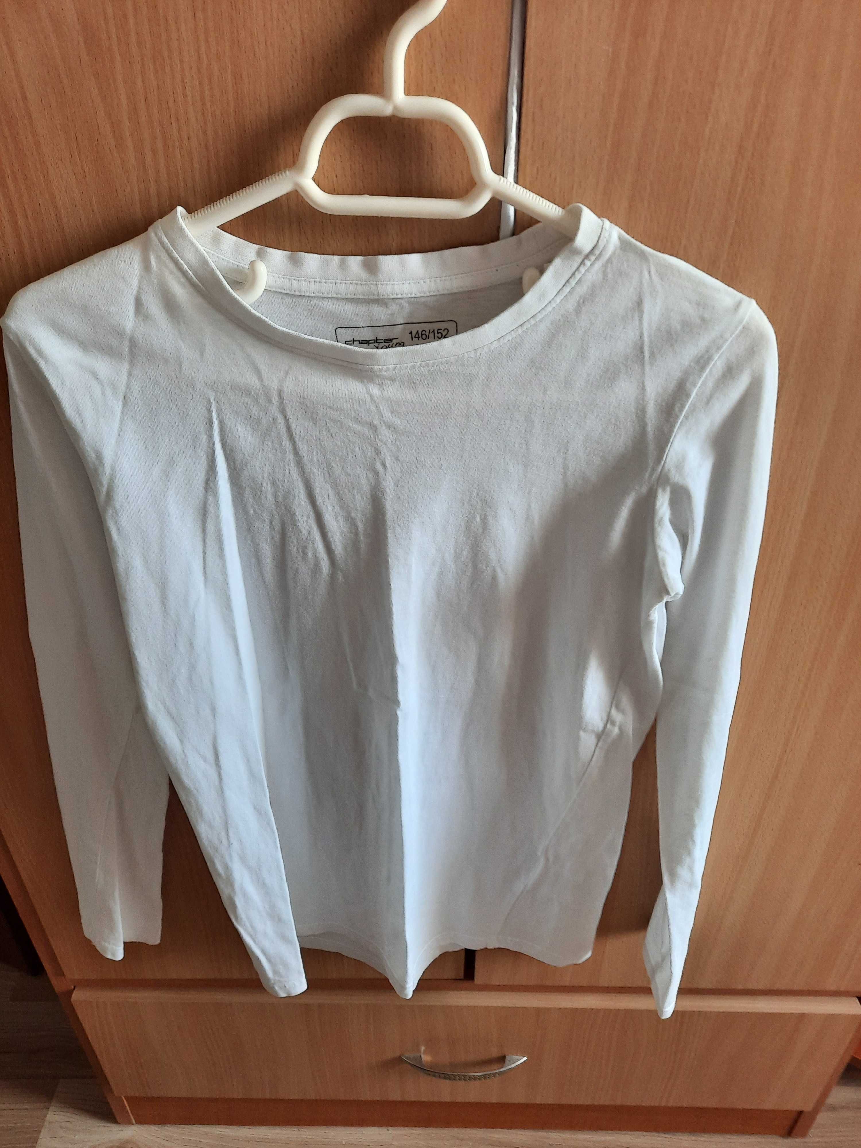 Bluza tricou maleta scoala Zara kids alb albe 10-12 ani