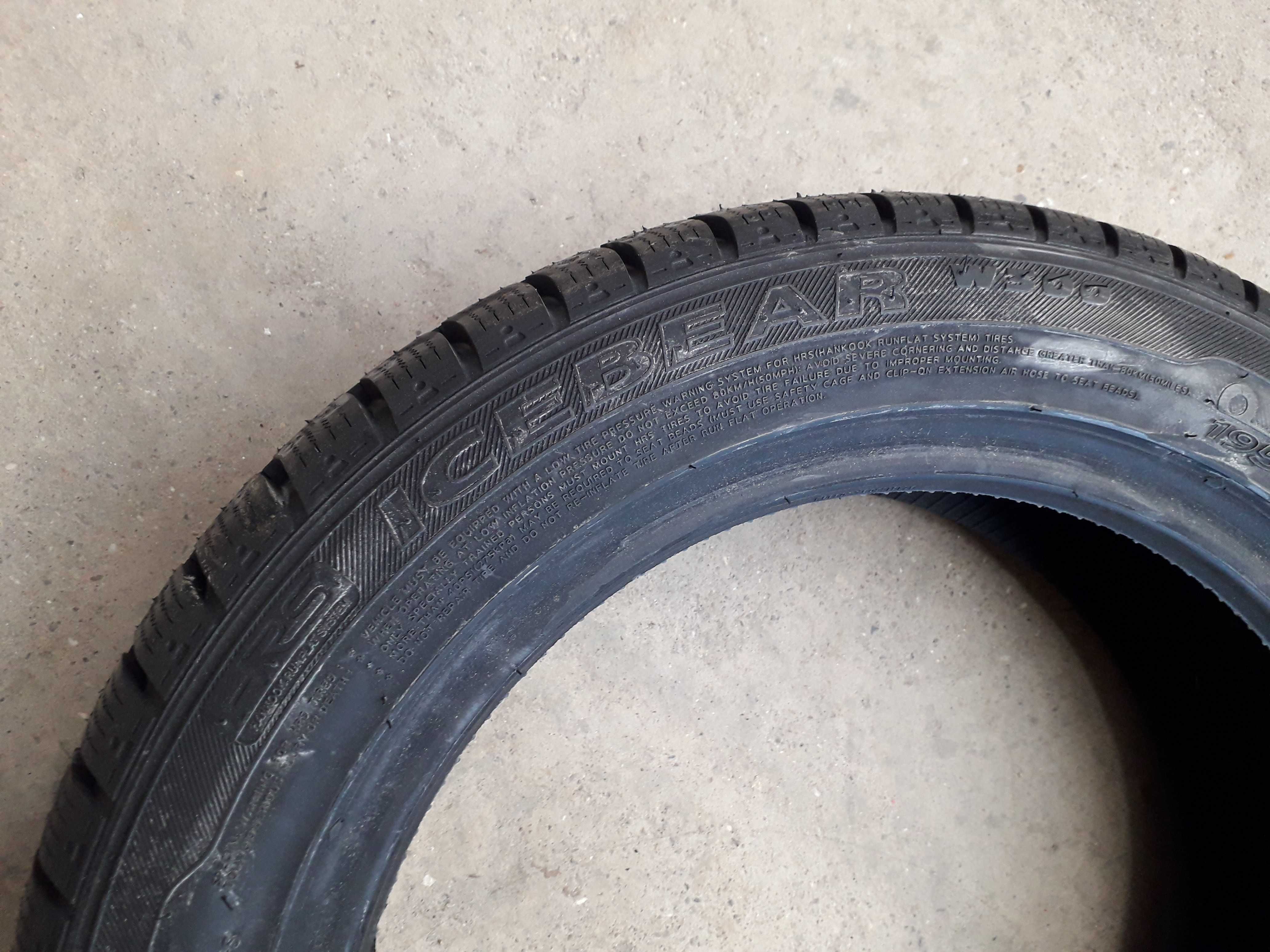 Нови зимни гуми R16 195/55 Hankook IcebearW300 87V M+S Run-Flat с борд