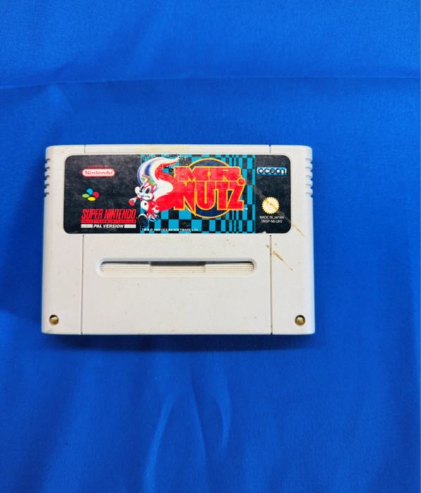 Super Nes Control Set Nintendo + joc MR NUTZ