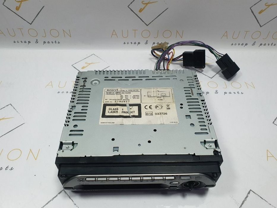 Radio casetofon cu MP3 OPEL ASTRA G Estate F35_, T98 1998 - 2009 1.6 16V X 16 XEL, Z 16 XE SONY CDX-GT20