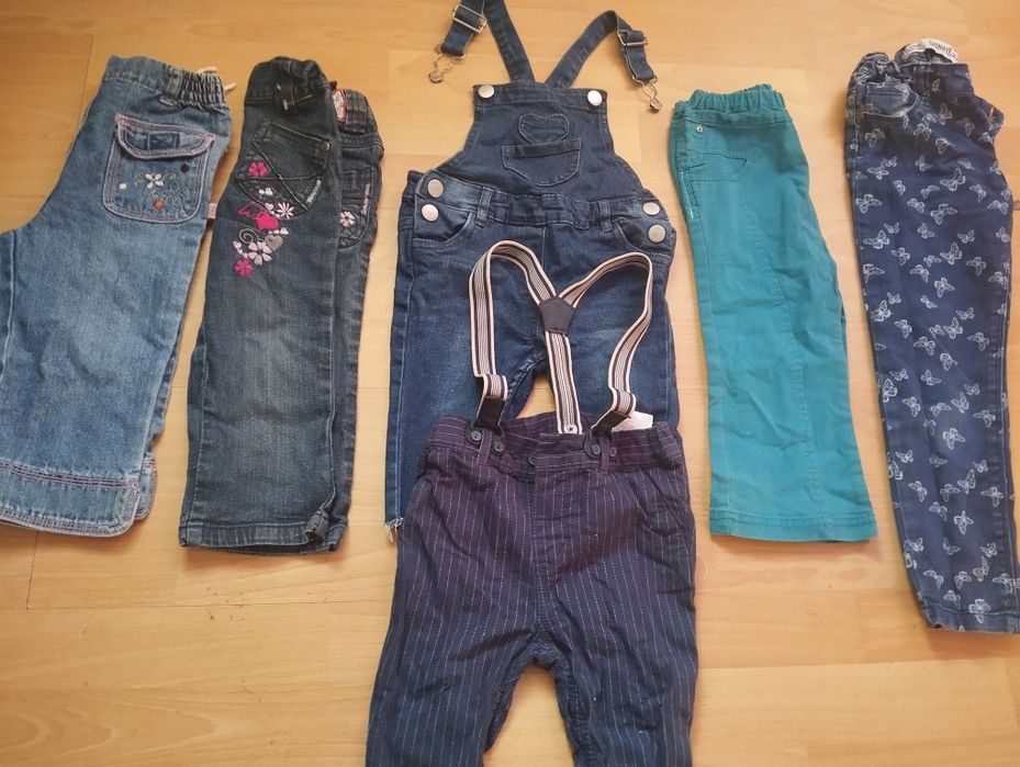 Hanorace groase pt bebe + pantaloni,2 buc 50 lei