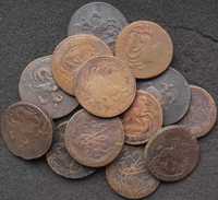 Монеты Екатерины II  и Елизаветы