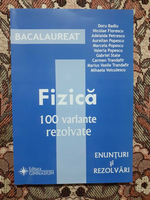 Meditaţie Fizică gimnaziu şi liceu-bacalaureat & admitere la facultate