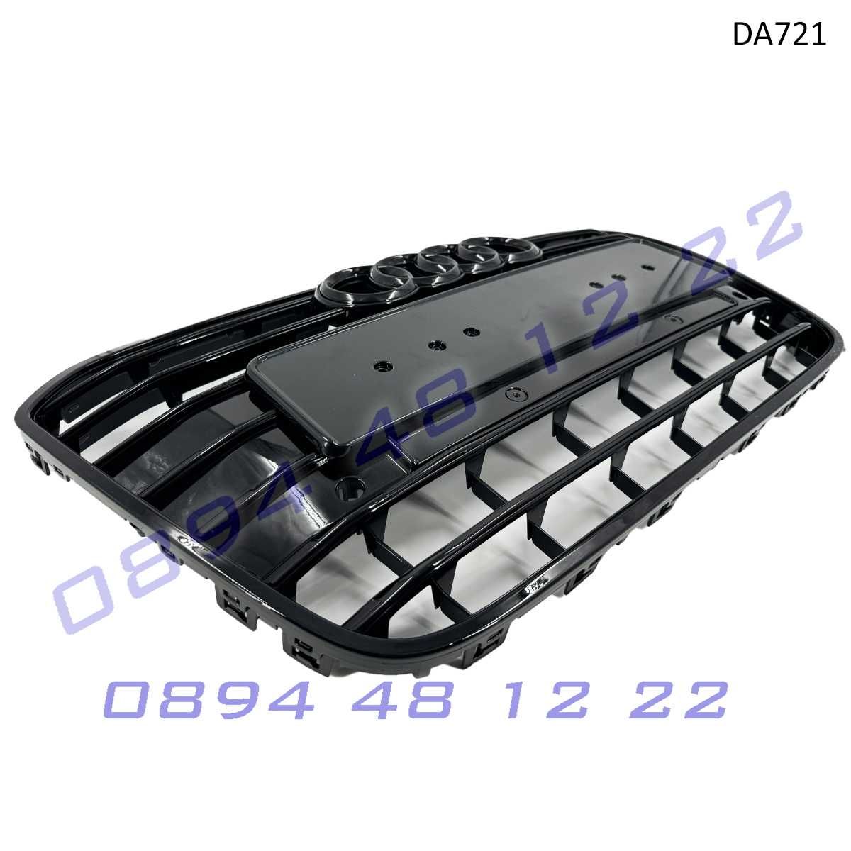 Предна черна S6 Sline решетка Audi A6 C7 12-15 грил броня ауди а6 ц7