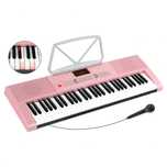 Set Orga McGrey LK-6120-MIC roz clape luminate