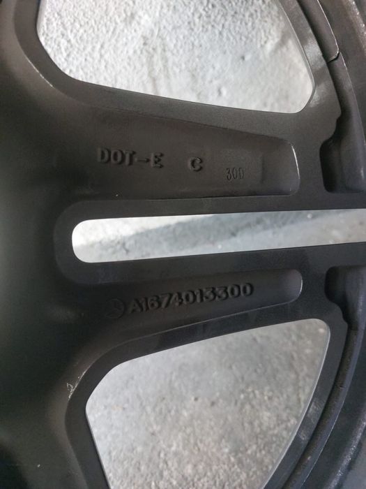 Jante Originale Mercedes AMG R20 GLE A167 W167 X167 echipate cu iarna