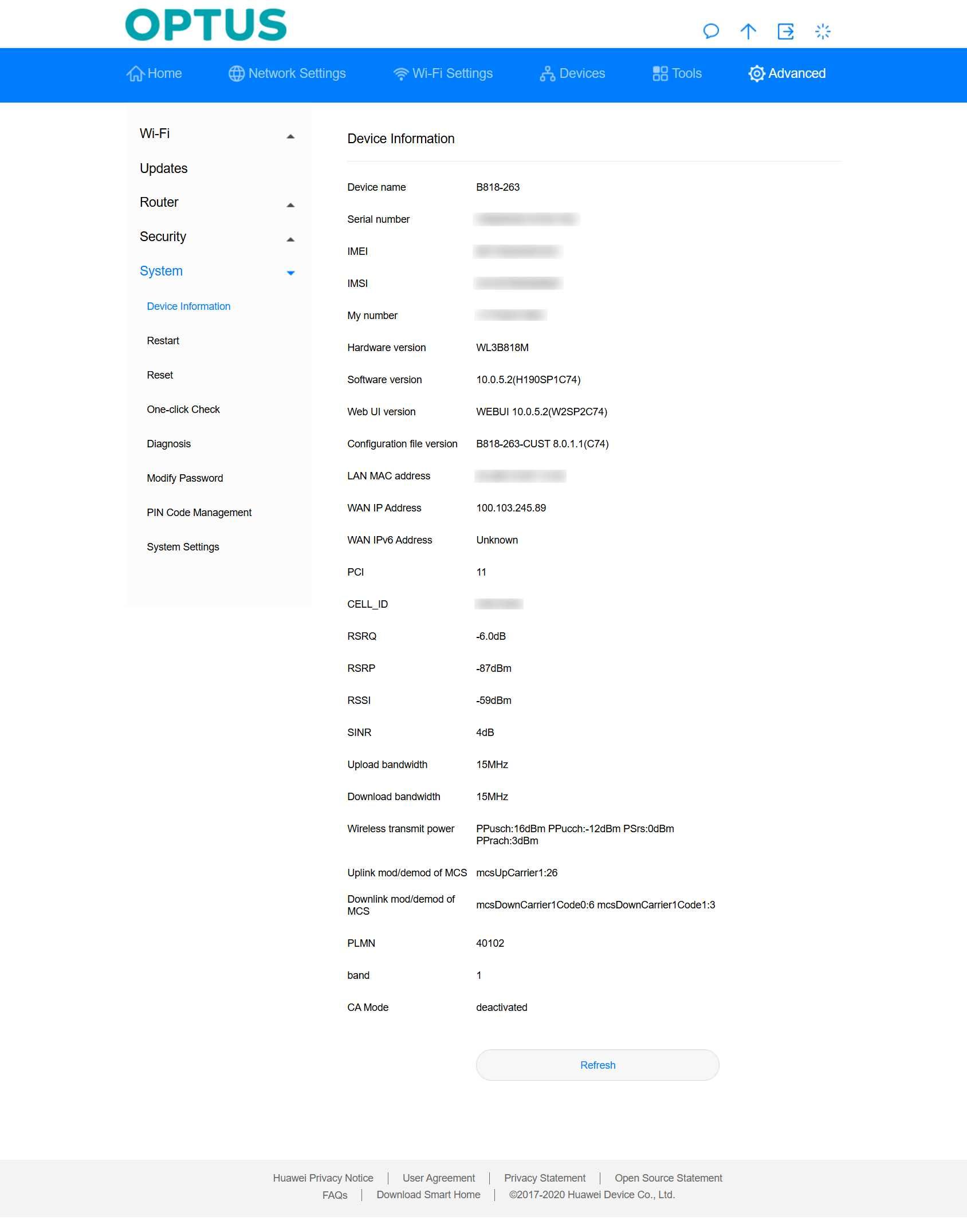4G роутер Huawei B818-263.