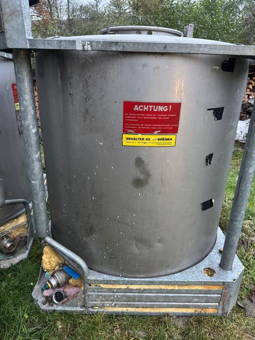 Bazin Inox 1000 litri