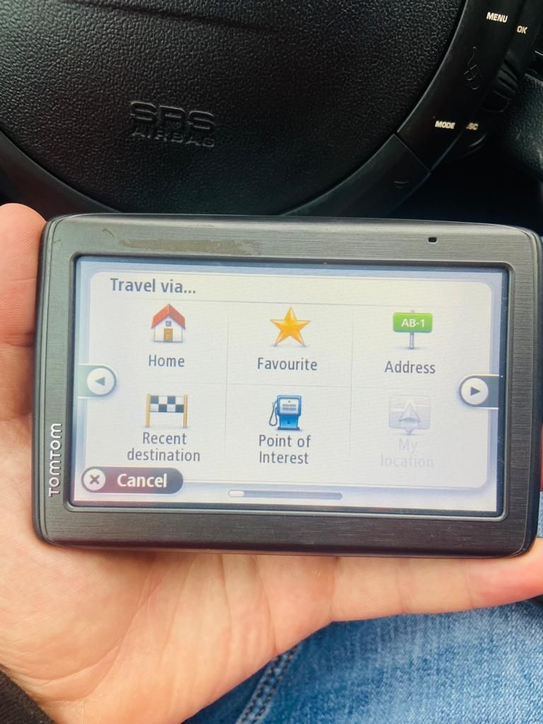 Navigator TomTom GPS