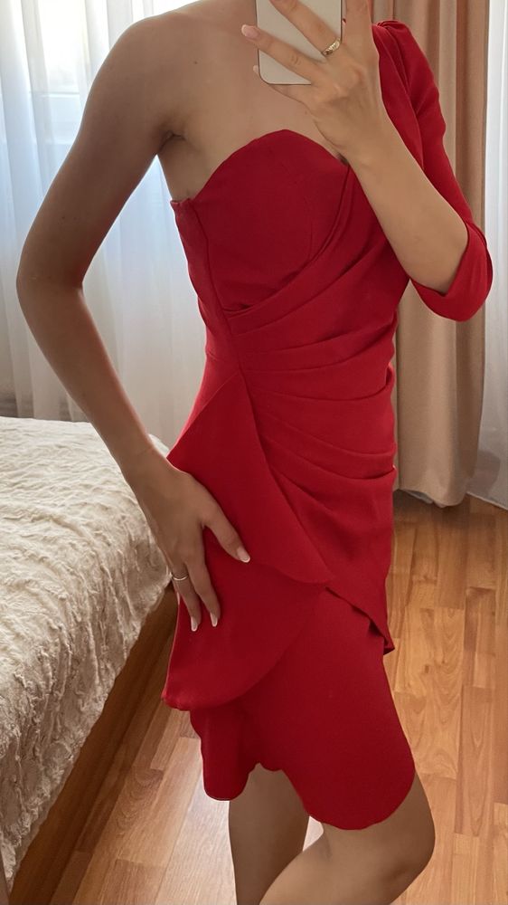 Rochie ocazie roșie, marimea XS