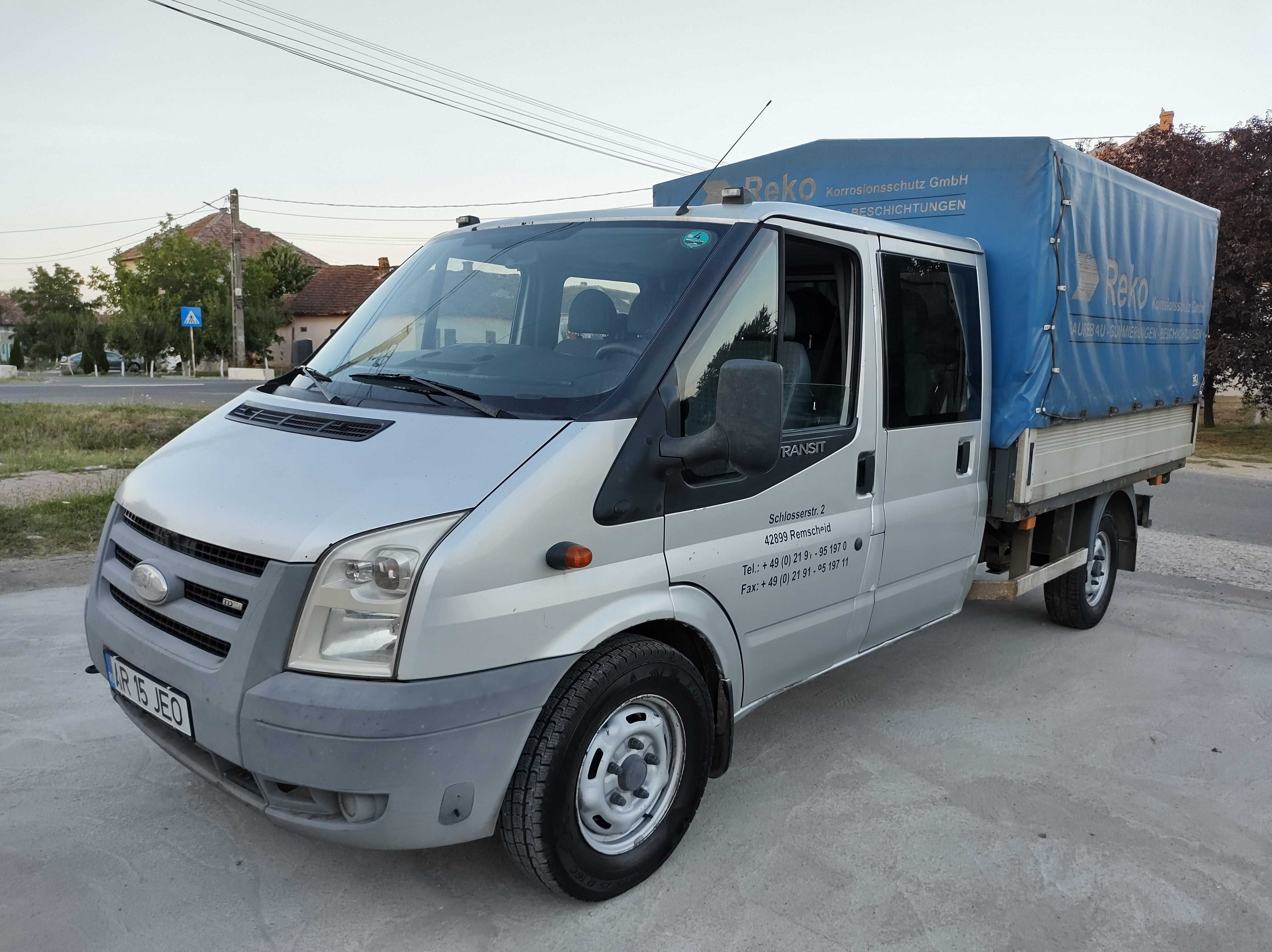 Vând Ford transit, motor 2,4, 140cp, an 2007