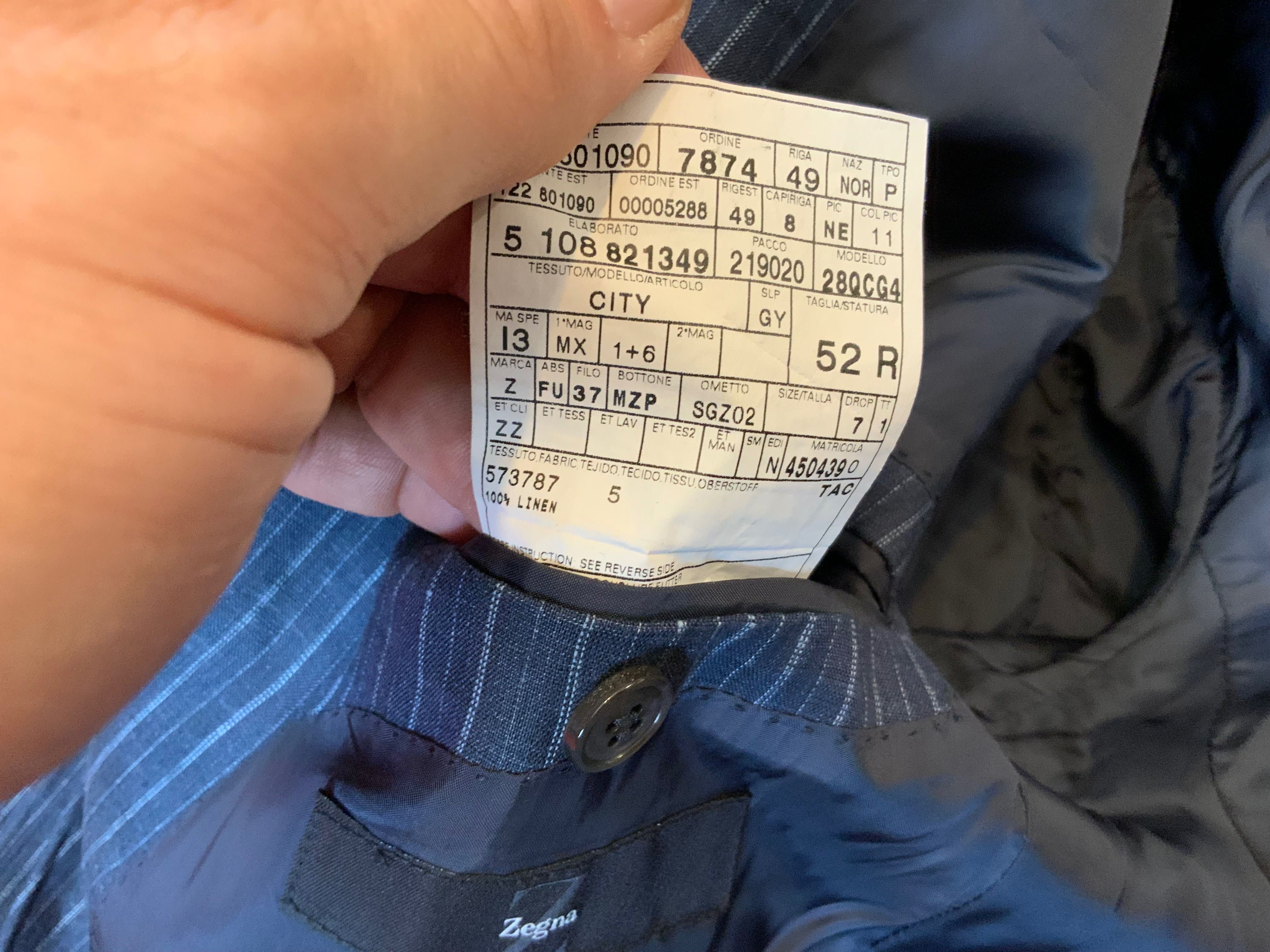 Ermenegildo Zegna-оригинално сако 52л