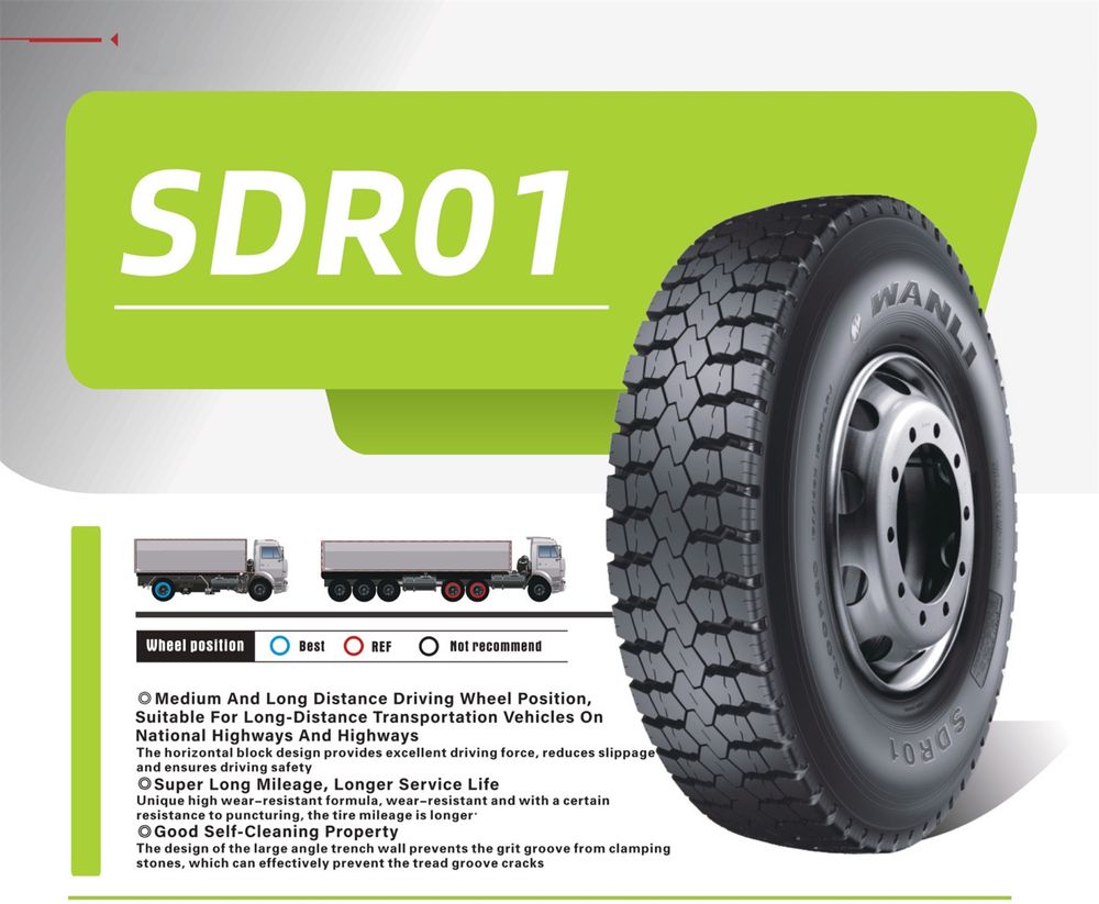 Грузовые шины WANLI SDR01 315/70 R22.5 (ведущая ось)
