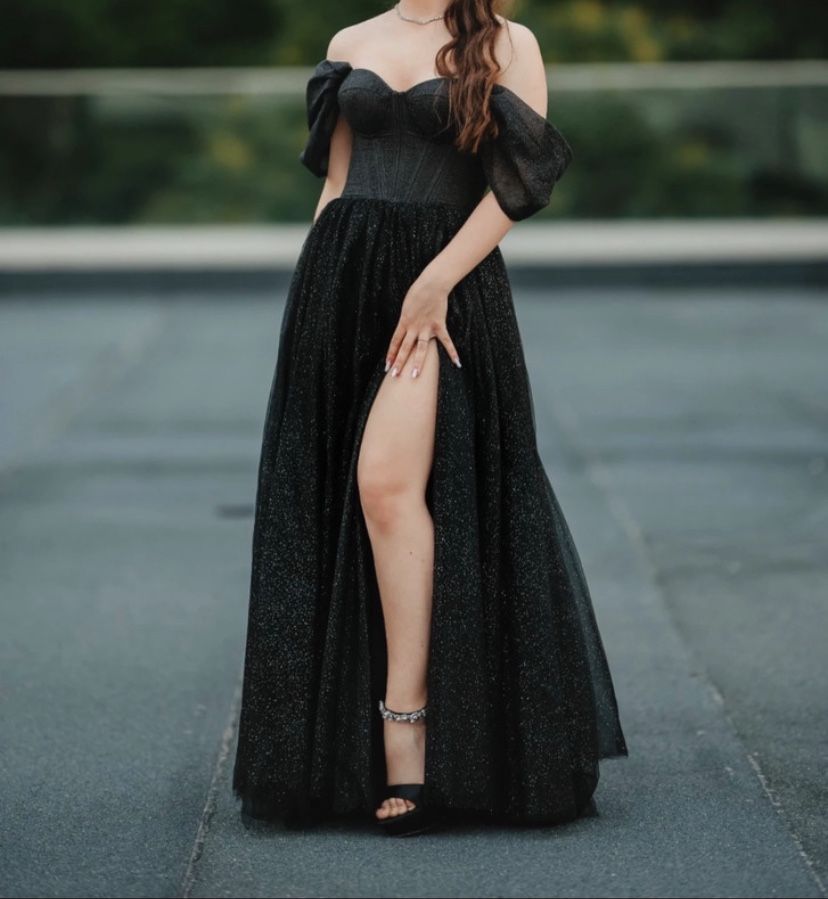 Rochie Superbă Eveniment Banchet cu Sclipici și Corset