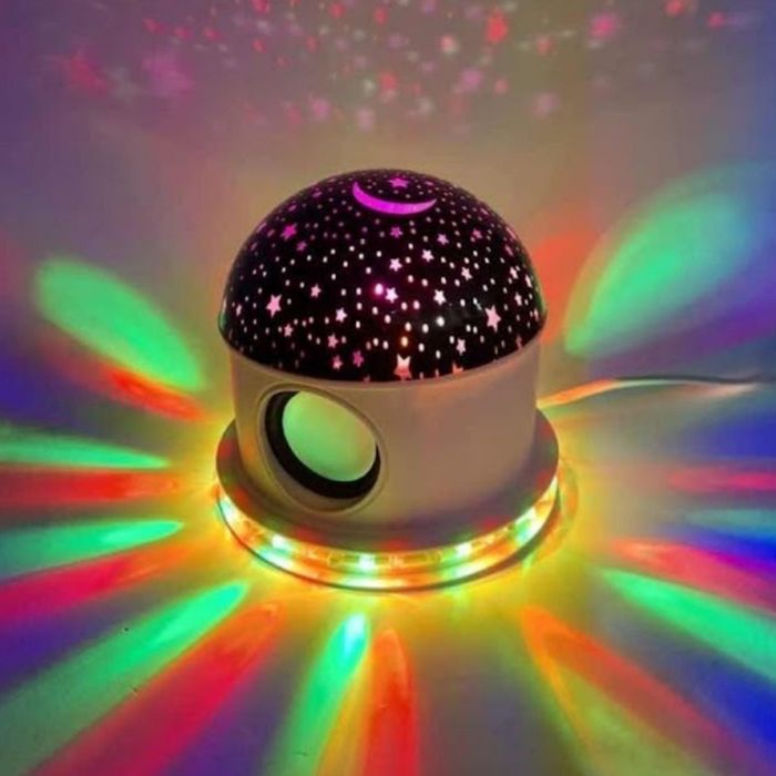 Lampa muzicala Star Master music bulb Bluetooth proiectie stele luna