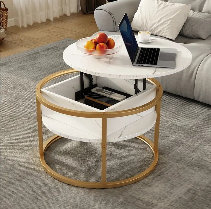 Кръгла повдигаща се холна маса Vicco