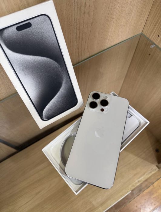 Iphone 15 pro max white 256 gb