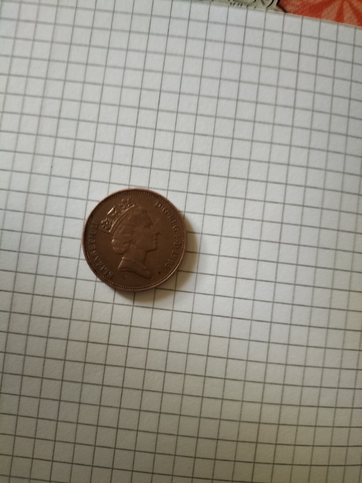 Moneda rară, 2 two pence 1993