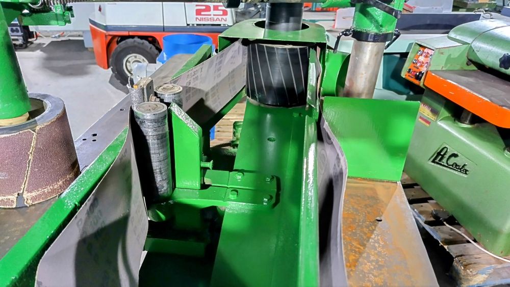 Лентов шлайф с пета + подавател