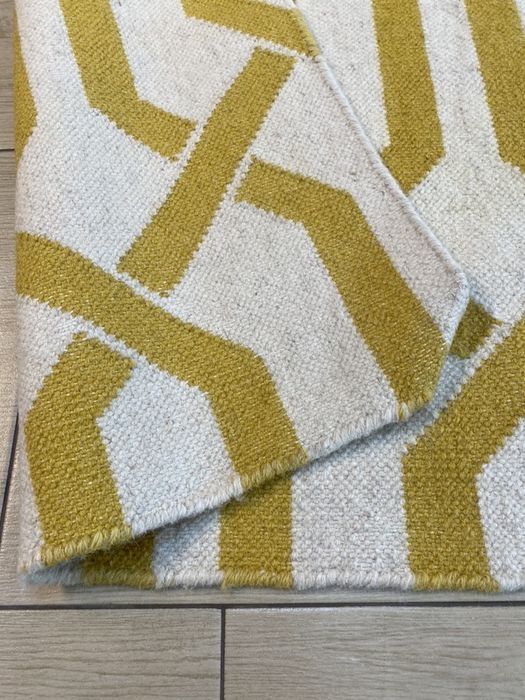 Covor Camila Yellow lana tesut manual