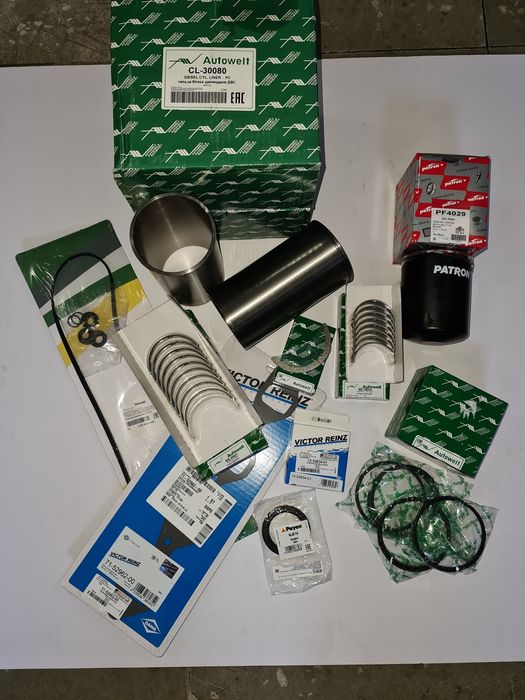 Поршня, кольца, вкладыши, гильзы, прокладки ГБЦ и другие