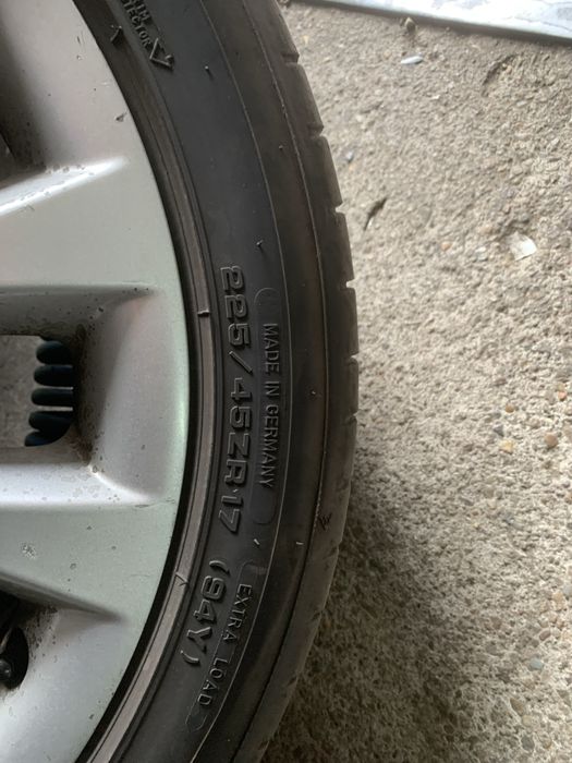 Anvelope vară Dunlop 225.45.r17 Dot 2024 puțin folosite