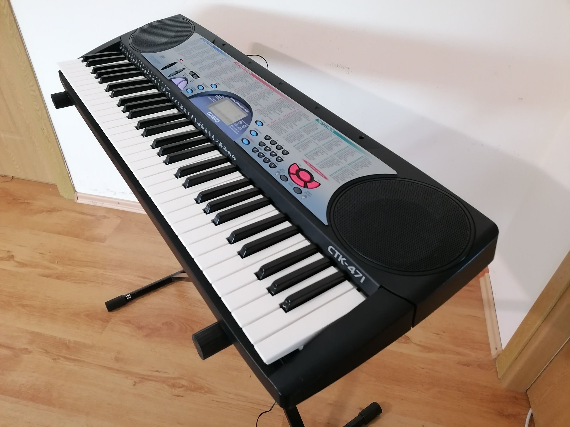 CASIO CTK-471 pian digital keyboard polifonic orga
