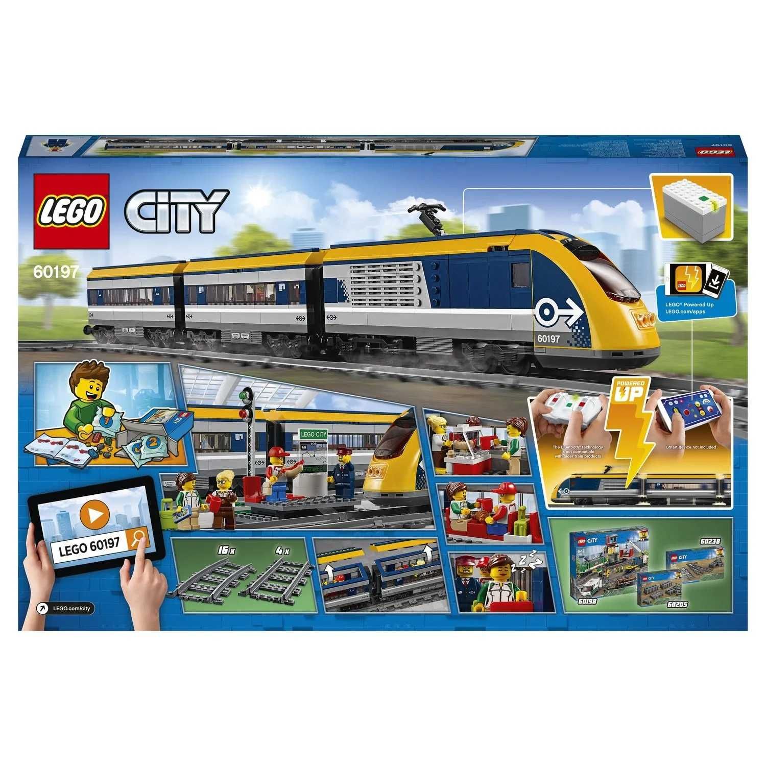 LEGO 60197 City Trains Пассажирский поезд