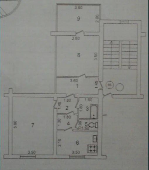 Саракулька Круг 2/2/4 Высокопотолочка