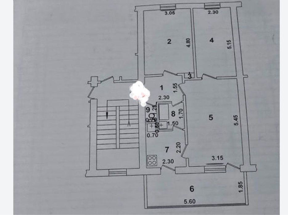 Чиланзар 1 продам 3/4/5 кирпич балкон 2/6 Разделка