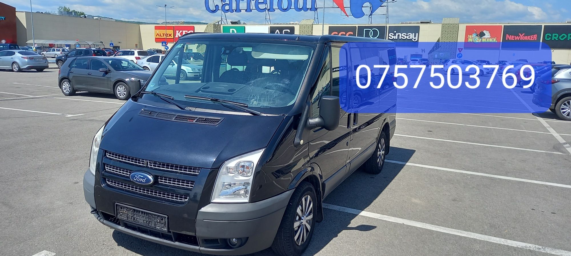 Ford Transit  8+1locuri, Euro 5,  usi pe ambele părți, adus recent