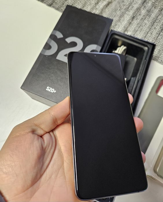 Samsung S20 plus Cosmic Gray, 4G, 8GB Ram, 128 GB Dual sim