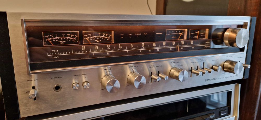 Pioneer SX 890 amplituner receiver black SX 880