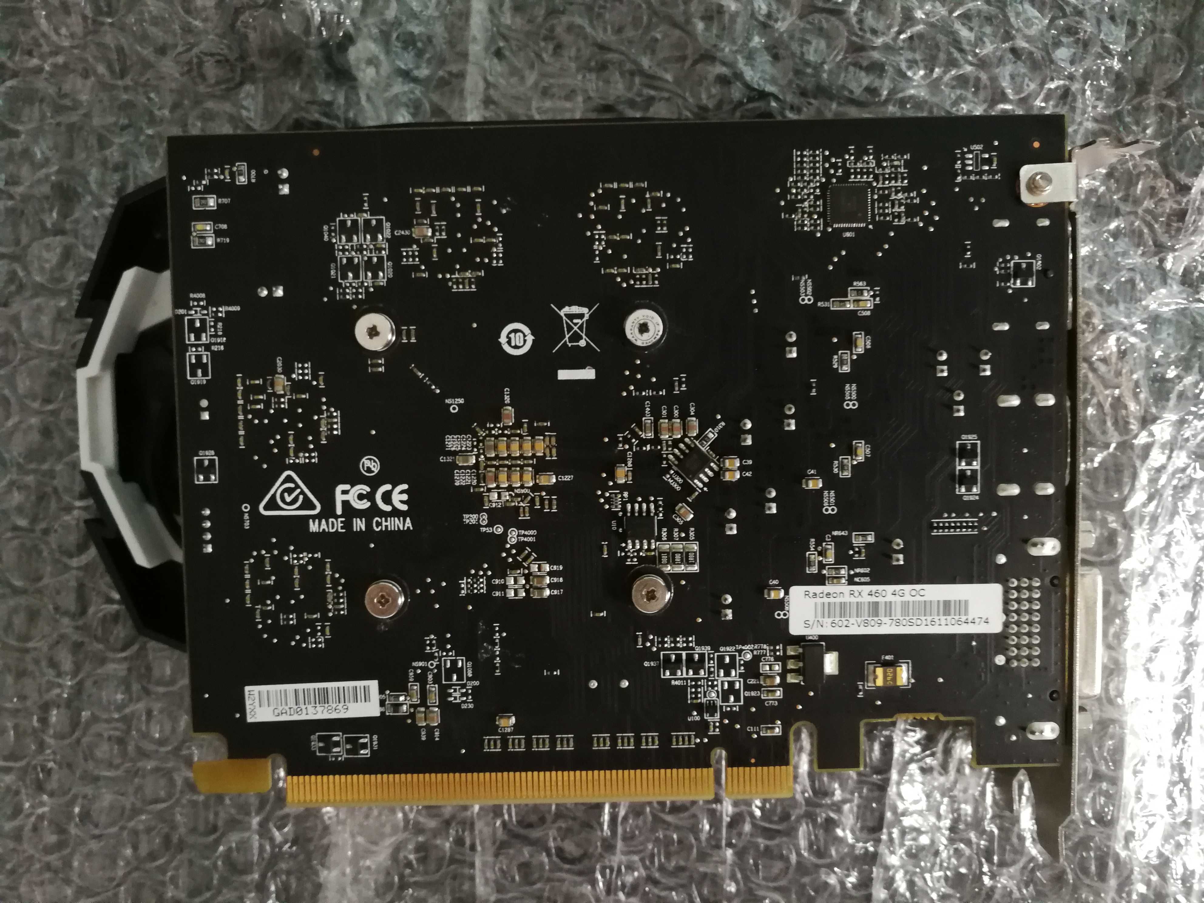 AMD Radeon MSI Rx460 4GB - видео карта