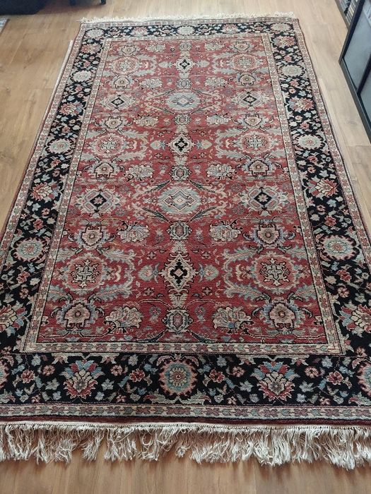 Covor din lână, lucrat manual, model persan, 1.5x2.5m / 1.8x2.7m