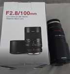 Obiectiv F2.8/100mm Samyang pentru Sony