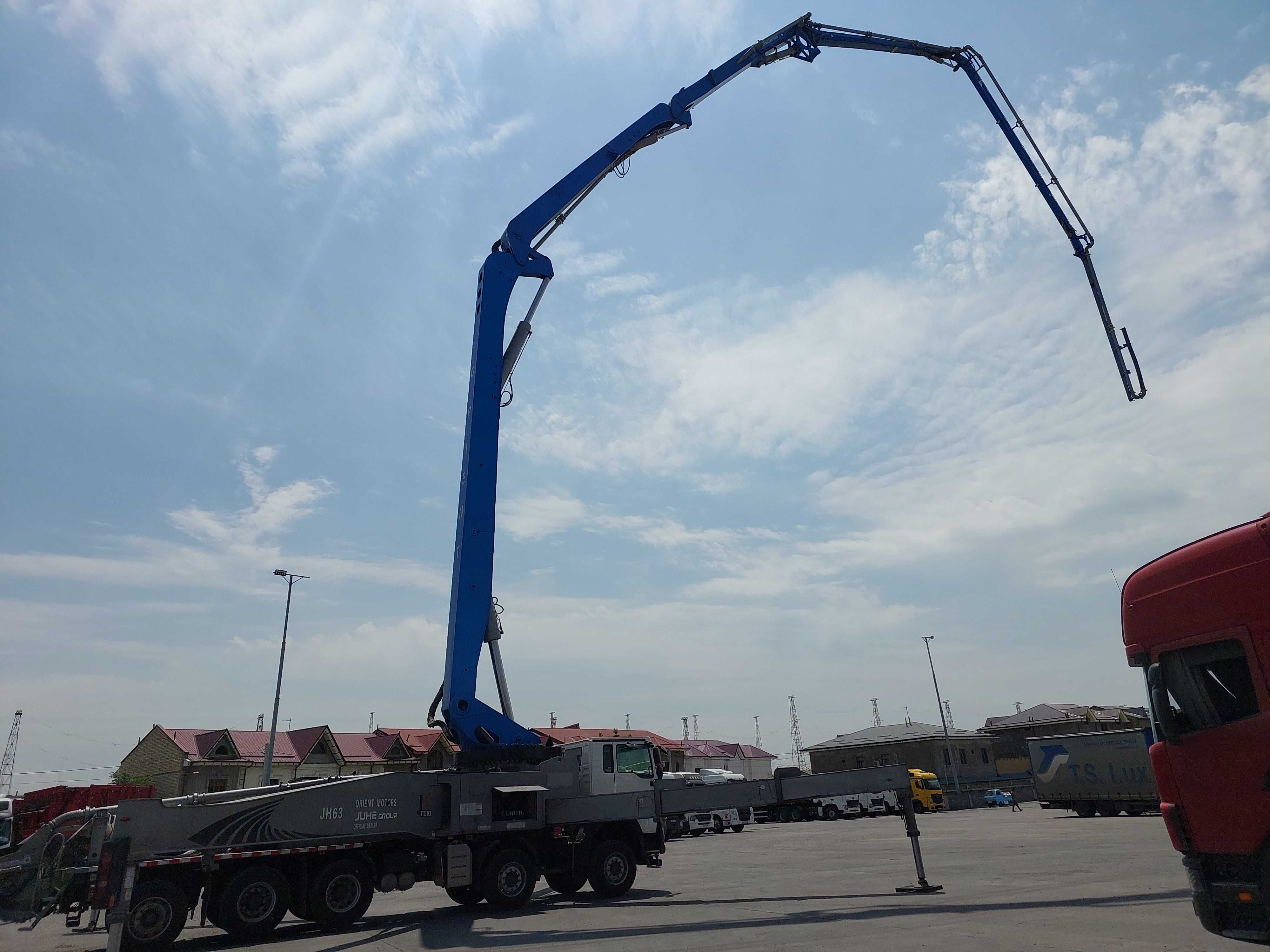 Автобетононасос Howo Jiuhe JH63