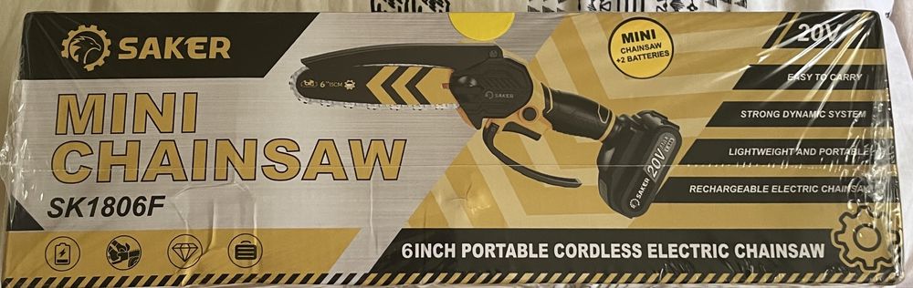 saker mini drujba cu doua baterii