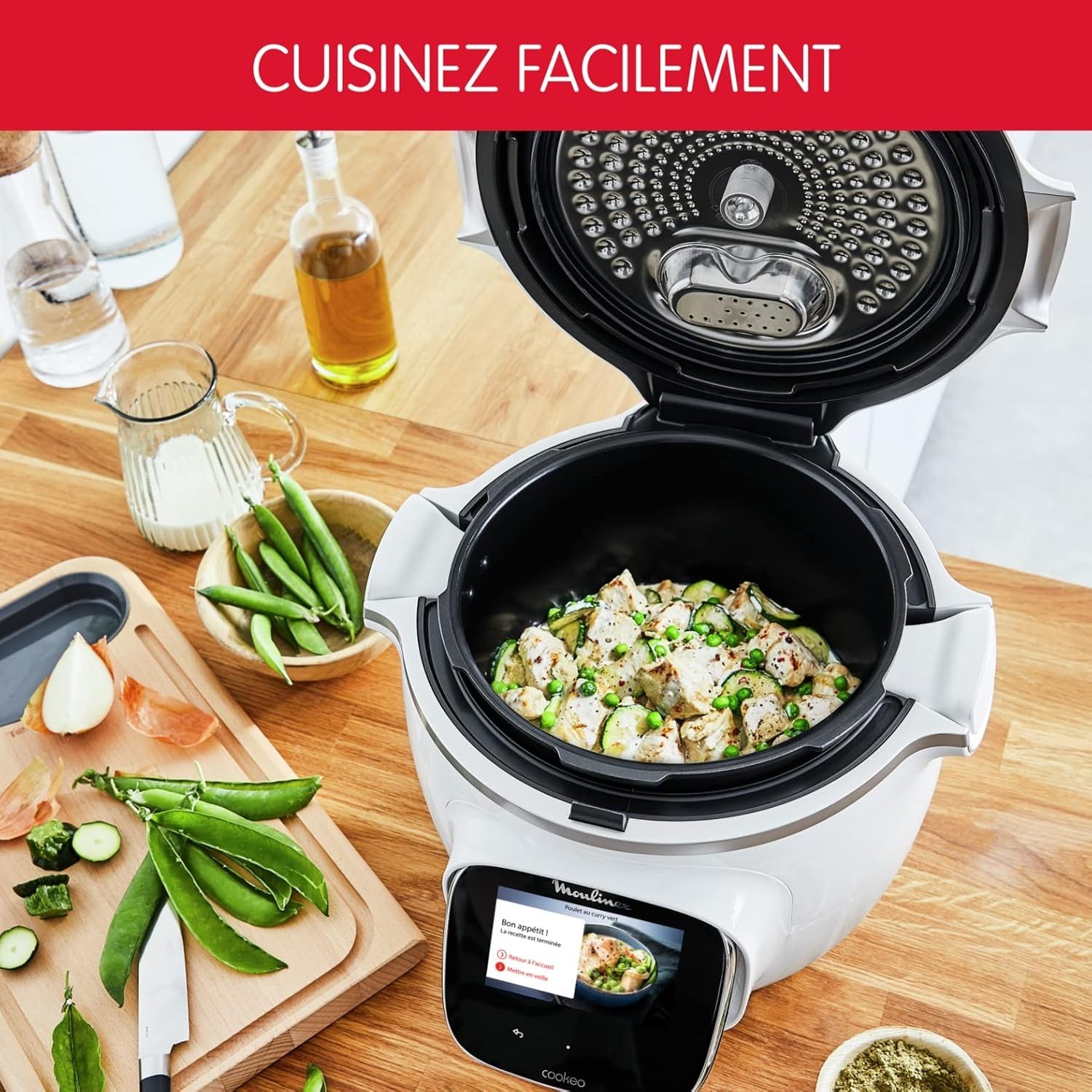 Продавам интелигентния мултикукър Moulinex Cookeo Touch ( CE901100 )