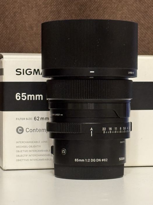 Sigma 65mm f/2 DG DN Contemporary Sony E mount