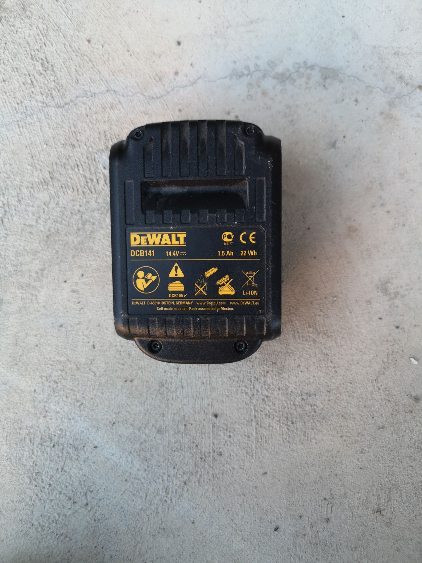 Батерия dewalt 14.4v 1.5ah