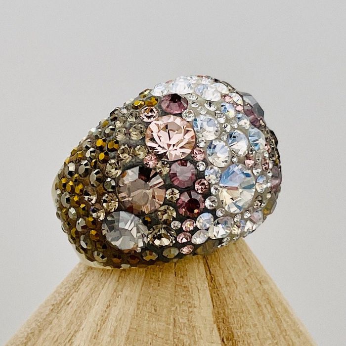 Swarovski пръстен , обеци , бижута