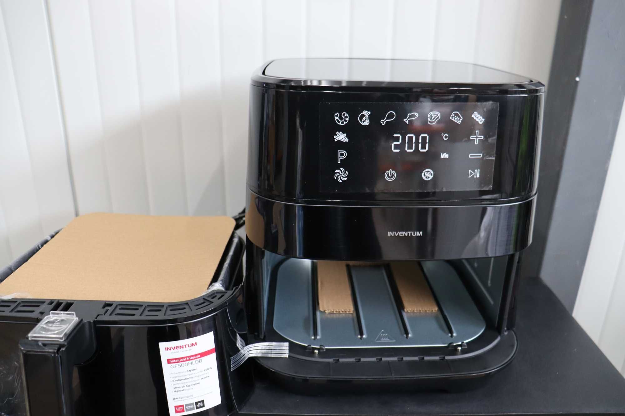 Air Fryer 5L, INVENTUM Въздушен фритюрник GF500HLD, транспортен дефект
