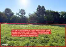 Ocoliș, teren de vânzare cu propiect de casă și racord branșamente