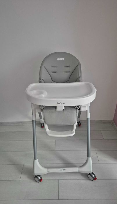 Стол Peg Perego Prima Pappa Follow me сив
