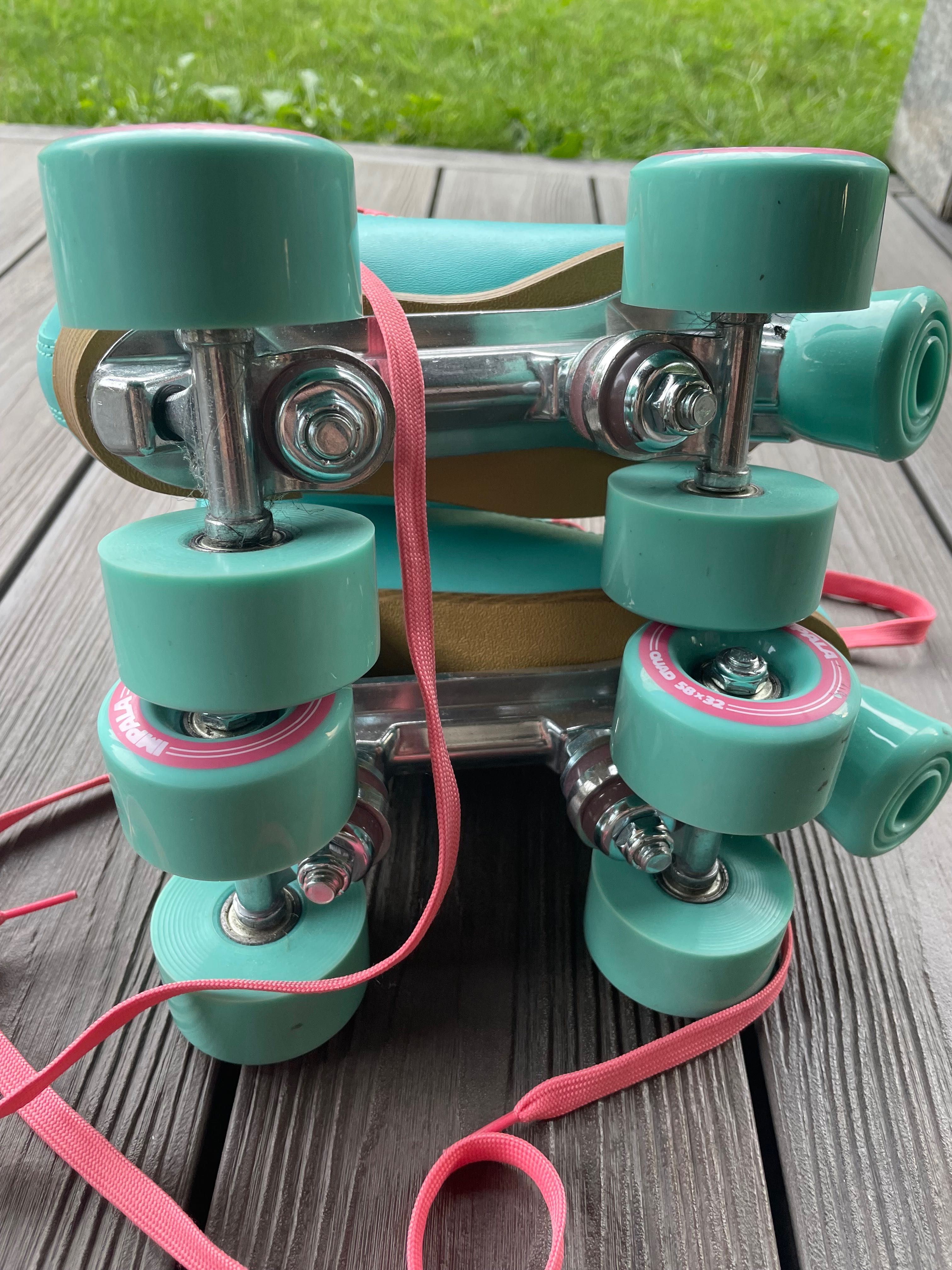 Ролкови кънки Impala Quad Skate Aqua