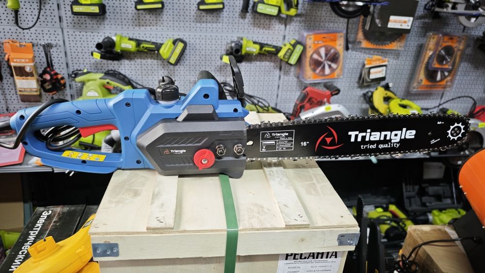Электропила. Цепная пила.. Электрическая пила.