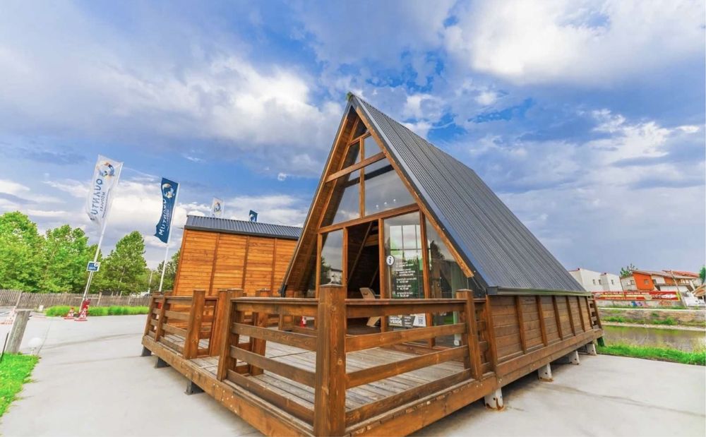 Cabane si Case din panouri sandwich de locuit