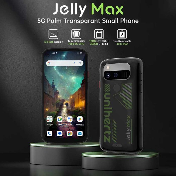 uniherz jelly max 12GB 256GB нов неползван, но без кутия